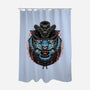 Underworld Tiger-None-Polyester-Shower Curtain-glitchygorilla