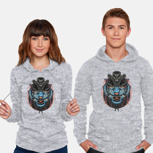 Underworld Tiger-Unisex-Pullover-Sweatshirt-glitchygorilla