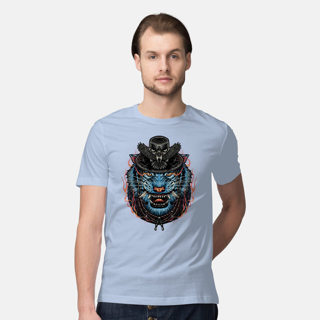 Underworld Tiger-Mens-Premium-Tee-glitchygorilla