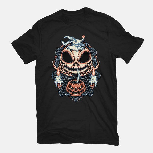 Pumpkin Juice-Unisex-Basic-Tee-glitchygorilla