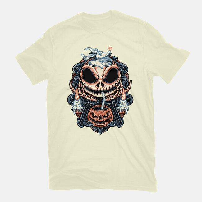 Pumpkin Juice-Mens-Basic-Tee-glitchygorilla
