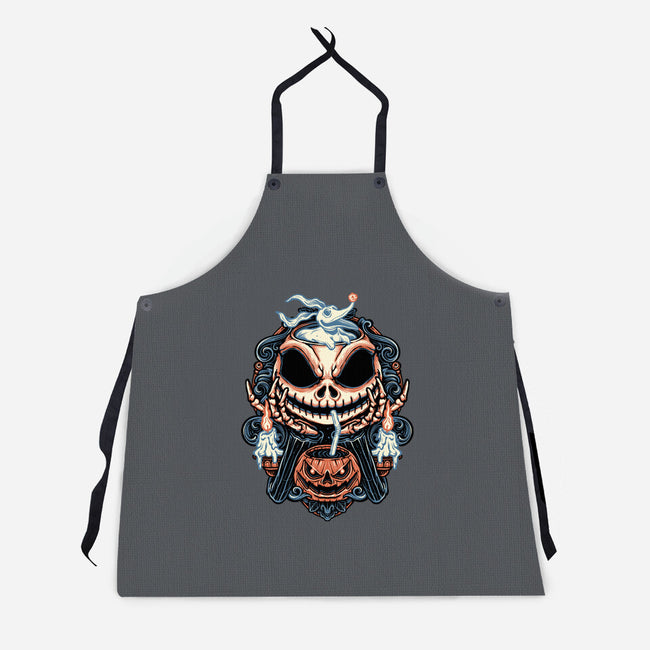 Pumpkin Juice-Unisex-Kitchen-Apron-glitchygorilla