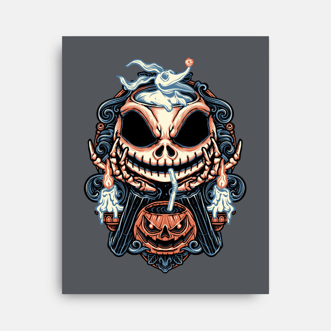 Pumpkin Juice-None-Stretched-Canvas-glitchygorilla