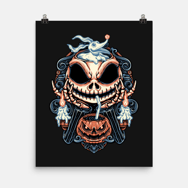 Pumpkin Juice-None-Matte-Poster-glitchygorilla