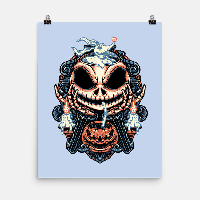 Pumpkin Juice-None-Matte-Poster-glitchygorilla