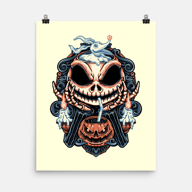 Pumpkin Juice-None-Matte-Poster-glitchygorilla