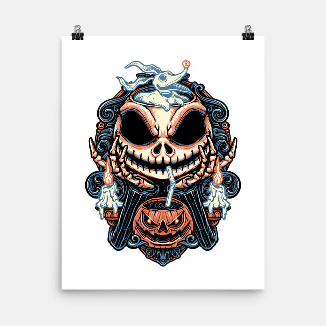 Pumpkin Juice-None-Matte-Poster-glitchygorilla