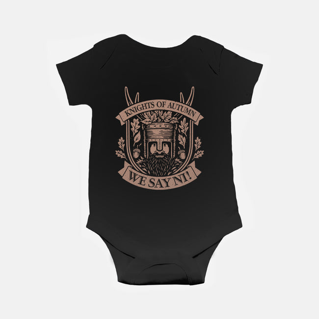 Knights Of Autumn-Baby-Basic-Onesie-NMdesign