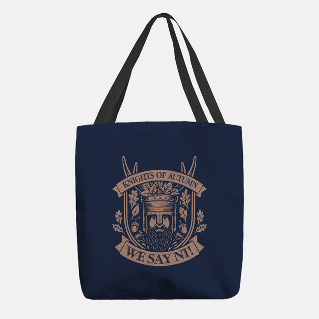 Knights Of Autumn-None-Basic Tote-Bag-NMdesign
