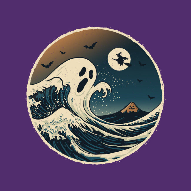 The Spooky Wave-Womens-Fitted-Tee-NMdesign