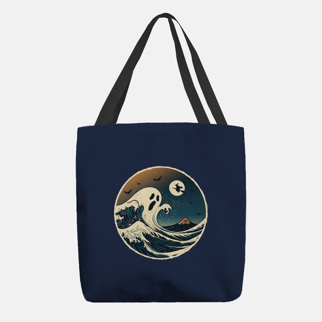 The Spooky Wave-None-Basic Tote-Bag-NMdesign