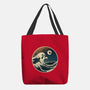 The Spooky Wave-None-Basic Tote-Bag-NMdesign