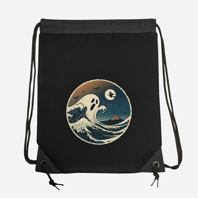 The Spooky Wave-None-Drawstring-Bag-NMdesign