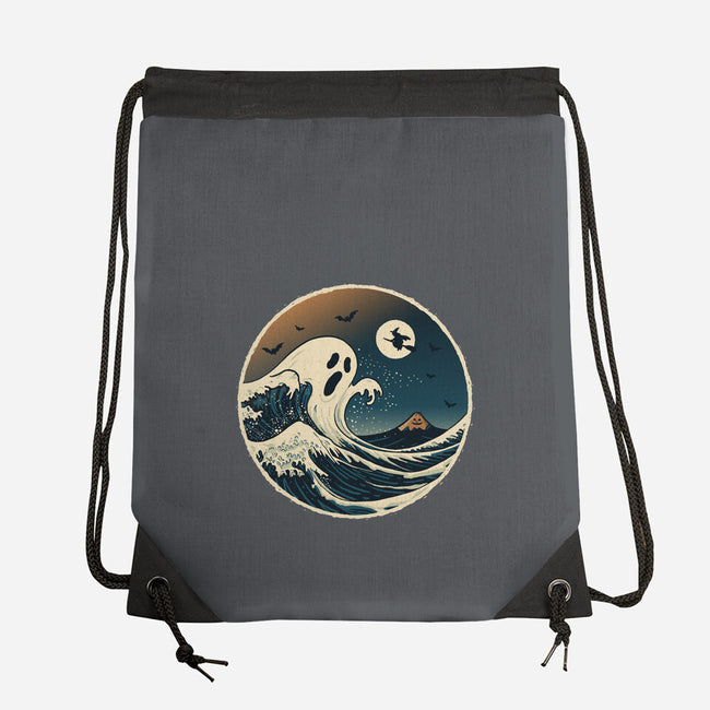 The Spooky Wave-None-Drawstring-Bag-NMdesign
