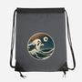 The Spooky Wave-None-Drawstring-Bag-NMdesign