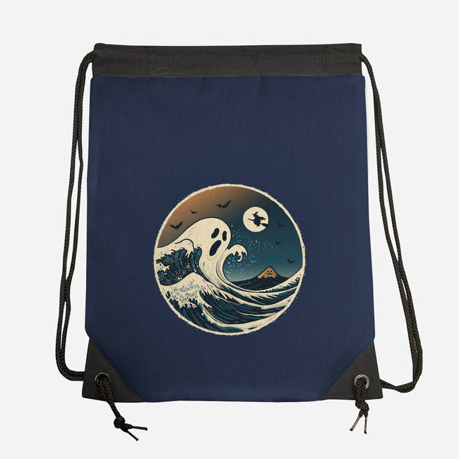 The Spooky Wave-None-Drawstring-Bag-NMdesign