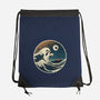 The Spooky Wave-None-Drawstring-Bag-NMdesign