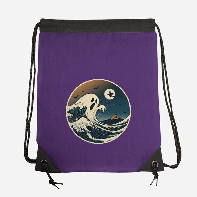 The Spooky Wave-None-Drawstring-Bag-NMdesign