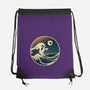 The Spooky Wave-None-Drawstring-Bag-NMdesign
