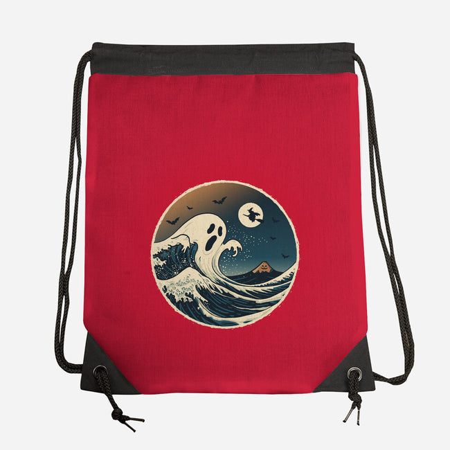 The Spooky Wave-None-Drawstring-Bag-NMdesign
