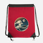 The Spooky Wave-None-Drawstring-Bag-NMdesign