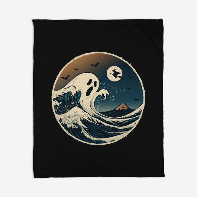 The Spooky Wave-None-Fleece-Blanket-NMdesign