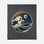 The Spooky Wave-None-Fleece-Blanket-NMdesign