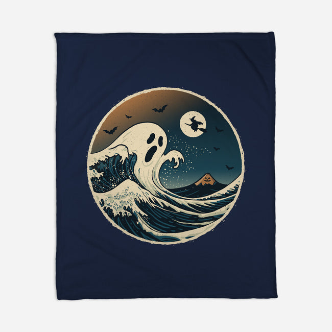 The Spooky Wave-None-Fleece-Blanket-NMdesign