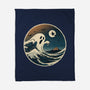 The Spooky Wave-None-Fleece-Blanket-NMdesign