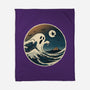 The Spooky Wave-None-Fleece-Blanket-NMdesign