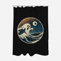 The Spooky Wave-None-Polyester-Shower Curtain-NMdesign