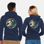The Spooky Wave-Unisex-Zip-Up-Sweatshirt-NMdesign