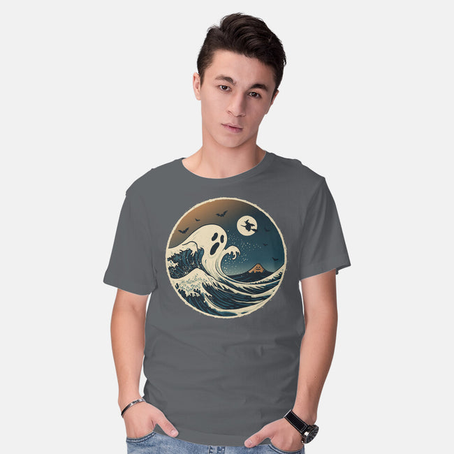The Spooky Wave-Mens-Basic-Tee-NMdesign
