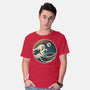 The Spooky Wave-Mens-Basic-Tee-NMdesign