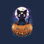 Luna Pumpkin-None-Glossy-Sticker-dandingeroz
