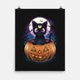 Luna Pumpkin-None-Matte-Poster-dandingeroz