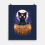 Luna Pumpkin-None-Matte-Poster-dandingeroz