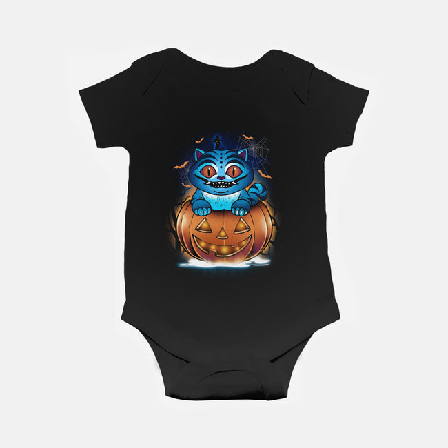 Derpy Pumpkin-Baby-Basic-Onesie-dandingeroz