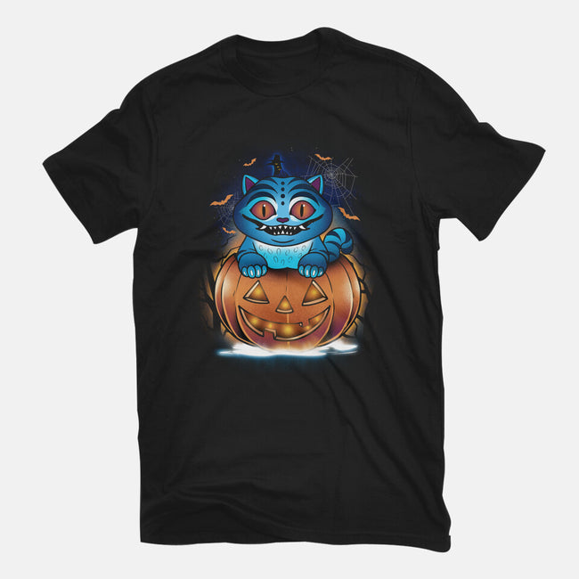 Derpy Pumpkin-Womens-Fitted-Tee-dandingeroz