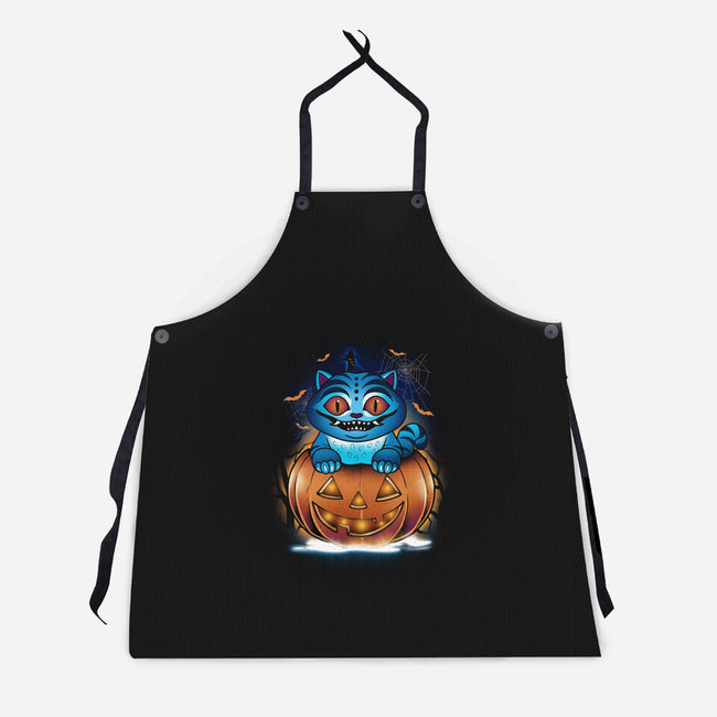 Derpy Pumpkin-Unisex-Kitchen-Apron-dandingeroz
