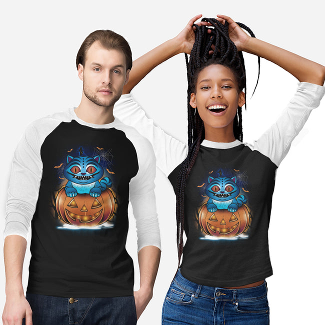 Derpy Pumpkin-Unisex-Baseball-Tee-dandingeroz