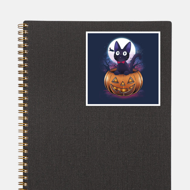 Jiji Pumpkin-None-Glossy-Sticker-dandingeroz