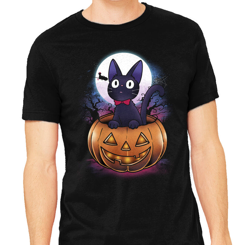 Jiji Pumpkin-Mens-Heavyweight-Tee-dandingeroz by TeeFury