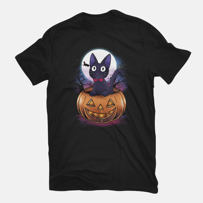 Jiji Pumpkin-Womens-Fitted-Tee-dandingeroz