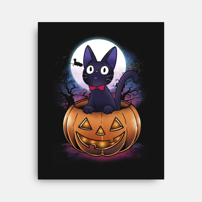 Jiji Pumpkin-None-Stretched-Canvas-dandingeroz