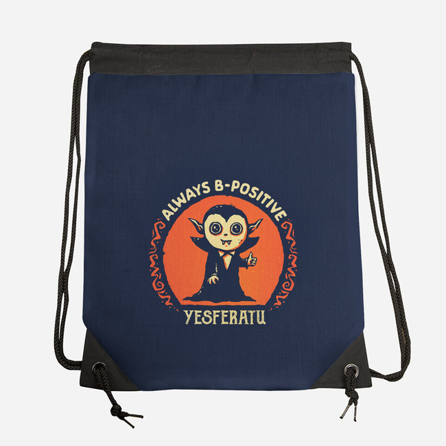 Always B-Positive-None-Drawstring-Bag-kg07