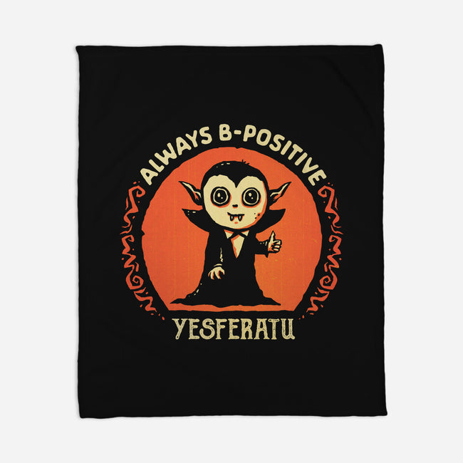 Always B-Positive-None-Fleece-Blanket-kg07