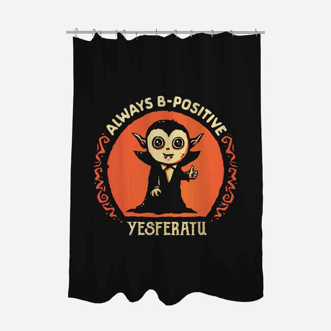 Always B-Positive-None-Polyester-Shower Curtain-kg07