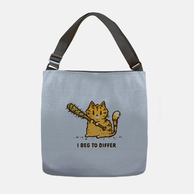 I Beg To Differ-None-Adjustable Tote-Bag-kg07