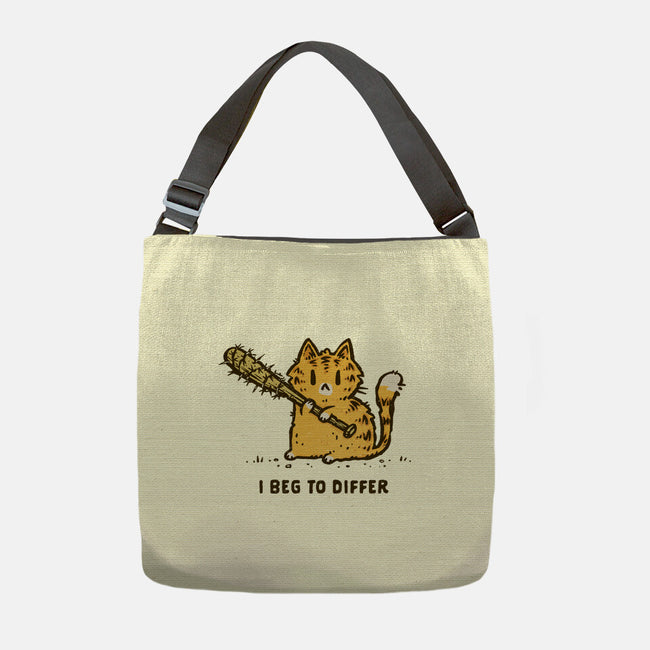 I Beg To Differ-None-Adjustable Tote-Bag-kg07